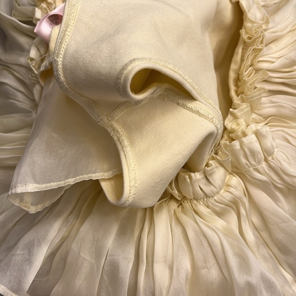 Selkie XS bloomer Dauphine Cream Ruffle Intimate stretches to 16 inches - Picture 11 of 12